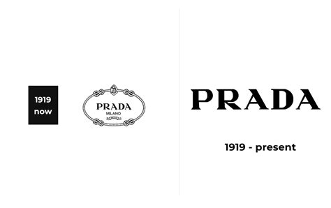 prada sign graphic|prada logo history.